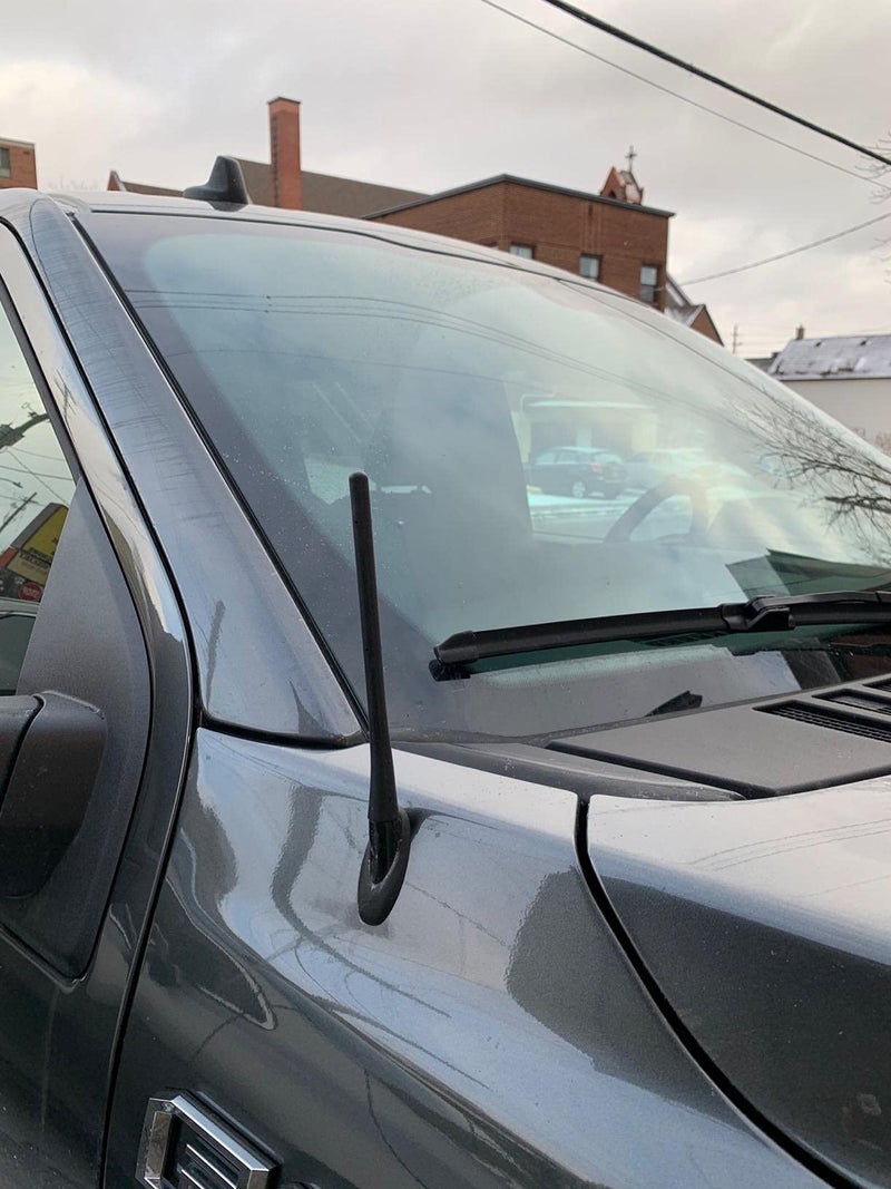 VOFONO هوائي VOFONO قصير متوافق مع فورد F-150 F-250 F-350 برونكو 2009-2025 ملحقات شاحنة بيك أب 7 بوصة هوائي راديو سيارة فورد - Image 3